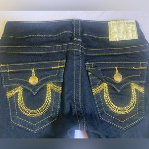 True Religion Gold Stitch 💫